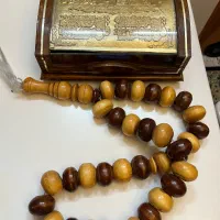 جعبه قرآن و تسبیح چوبی|صنایع دستی و سایر لوازم تزئینی|شاهرود, |دیوار