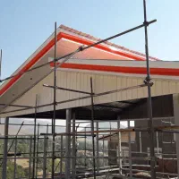 رنگ کاری ونقاشی ساختمان ورنگ کاری شیروانی نما لنبه|خدمات پیشه و مهارت|دماوند, دماوند|دیوار