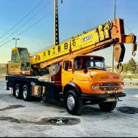 اجاره جرثقیل ۲۵ تن دکل بلند با جیم|خدمات حمل و نقل|تهران, وردآورد|دیوار