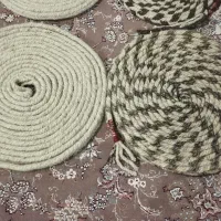 ریسمان پشمی|گلیم، جاجیم، گبه|نورآباد, |دیوار