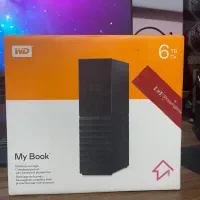 فروش هارد اکسترنال my book 6tb در حد نو سلامت ۱۰۰٪