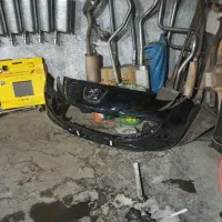سپر جلو 207فابریکی کارخانه مشکی
