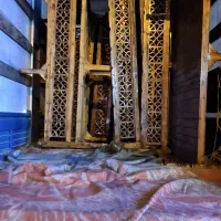 تخت مشبک /روس /صندلی راک|مبلمان خانگی و میز عسلی|زنجان, |دیوار