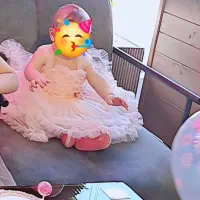 پیراهن توریه خوش رنگ گلبهی