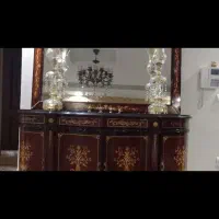 اینه کنسول با شمعدان|بوفه، ویترین، کنسول|شهریار, رزکان|دیوار