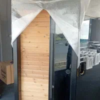 فروش انواع دربهای صد سرقت چوبین در محمودی|مصالح و تجهیزات ساختمان|اسلامشهر, شهرک سعیدیه|دیوار