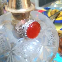 انگشترنقره عقیق یمنی وزن نقره۱۴گرم|جواهرات|قم, شاه ابراهیم|دیوار