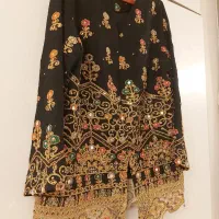 مانتو سنتی آینه کاری و خامه دوزی|لباس|تهران, پرستار|دیوار