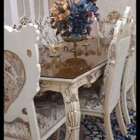 میزنهارخوری ۶ نفره چوب راش