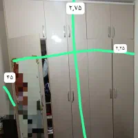 کمد دیواری سه درب|جاکفشی، کمد، دراور|تهران, قیام|دیوار