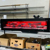 شومینه برقی برای زیرتلوزیون مدل es243|بخاری، هیتر، شومینه|گنبد کاووس, |دیوار