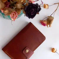 مینی کیف پول چرم طبیعی سوپرکد۱۱۳