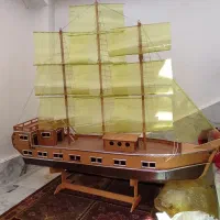 ماکت دست‌ساز کشتی