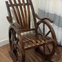 صندلی چوبی راک|صندلی و نیمکت|کرج, عظیمیه|دیوار