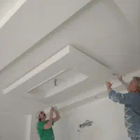 گچکاری ، نورمخفی ، لکه گیری ، گچ کاری