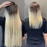 مدل برای اکستنشن مو  وکراتین برای تکمیل آلبوم