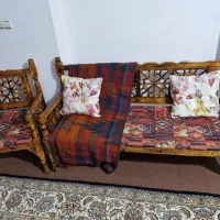 مبلمان سنتی ۷ نفره چوب روس