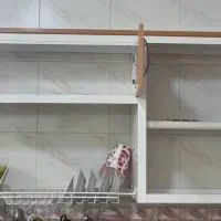 کابینت های سالم وتمیز بدنه آلمینیوم در ها ام دی اف|مصالح و تجهیزات ساختمان|اصفهان, دستگرده|دیوار