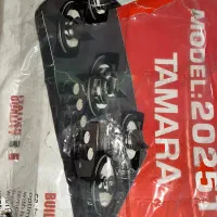 گاز پنج شعله شیشه ای مشکی