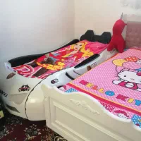 فروش 2عدد تخت دخترانه|تخت و سرویس خواب|سنندج, |دیوار