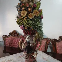 گلدان طرح دار