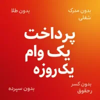 پرداخت وام یک روزه
