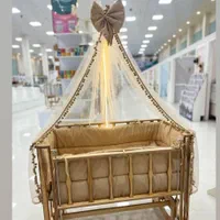 تخت کنار مادر کودک چوب روسی (انجل لند)|تخت و صندلی بچه|تهران, شهید رجایی|دیوار