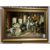 تابلو فرش دستبافت ریز بافت