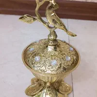 قندان برنجی|صنایع دستی و سایر لوازم تزئینی|تهران, خاک سفید|دیوار