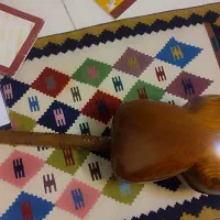 تار دو مهر کشاورز|سازهای سنتی|بروجرد, |دیوار