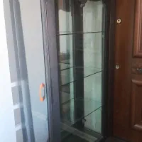 بوفه و ویترین چوبی