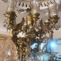 لوستر برنجی طرح فرشته