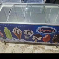فریزر بستنی 600 لیتری وفریزر 6درب استیل سالم