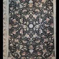 یک تخته فرش ۱۲ متری ۷۰۰ شانه تراکم ۲۲۵۰ سورمه ای