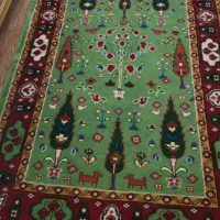 فرش دستباف ۳ متری|فرش|اسلام‌شهر, باغ فیض|دیوار