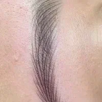 آرایش دائم میکرو بلیدینگ شیدینگ بن مژه خط چشم