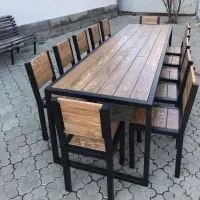 کد۱۲ نهارخوری صندلی Luxech میز کلاسیک