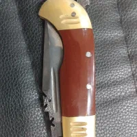 چاقو دنده ای ۶ دنده فولاد فنر