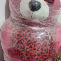 عروسک خرسی ولنتاین|اسباب‌بازی بچه|بم, |دیوار