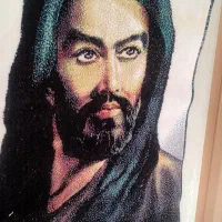 تابلو فرش ماشینی امام حسین