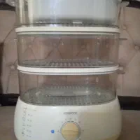 بخار پز سه طبقه مارک کن وود اصل