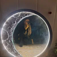 تابلوی ماه/کره زمین/ماه آینه