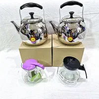 کتری قوری استیل 4لیتری|قوری، کتری، قهوه‌ساز دستی|اهواز, بیست متری شهرداری|دیوار