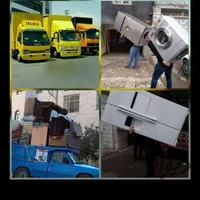 اتوبار حمل بار اسباب کشی منزل با کارگرماشین ایسوزو