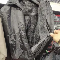 لباسکار کاپشن شلوار زمستان خزدار نمدی،بارانی وپانچ