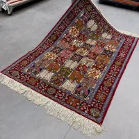 دو ذرع چله ابریشم خشتی|فرش|اراک, |دیوار