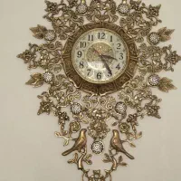 ساعت دیواری برنجی