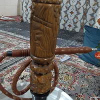 قیلون تنه چوبی  شیک خوشکل|کلکسیون و سرگرمی|چهارباغ, |دیوار