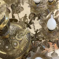 لوستر برنز|لوستر و چراغ آویز|تهران, آهنگ|دیوار