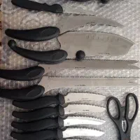 ست چاقو میراکل ۱۵ پارچه|ظروف پختوپز|قم, نیروگاه|دیوار